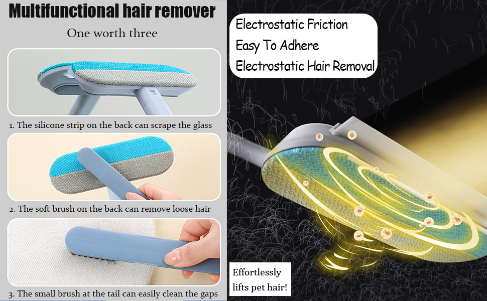 3 in 1 pet hair remover