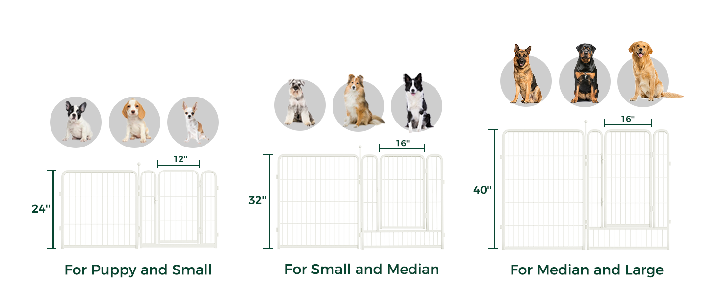 size options